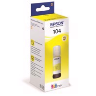 Epson T104 Yellow EcoTank blækflaske