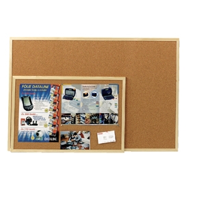 Esselte bulletin board cork economy 60x90cm