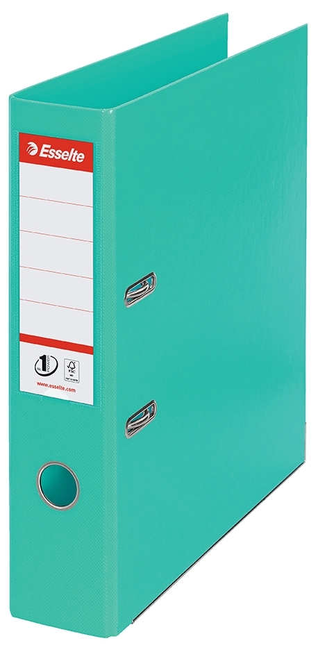 Esselte File Binder No1 Power PP A4 75mm light green