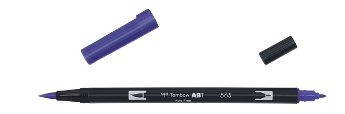 Tombow Marker ABT Dual Brush 565 deep blue