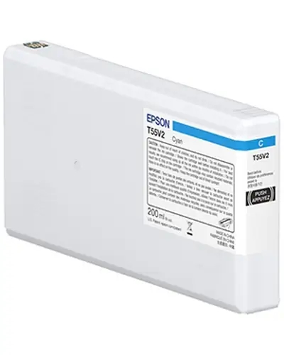 T55W2 Cyan 200 ml ink cartridge