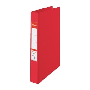 Esselte Ring Binder Vivida PP A4 2RR 25mm red