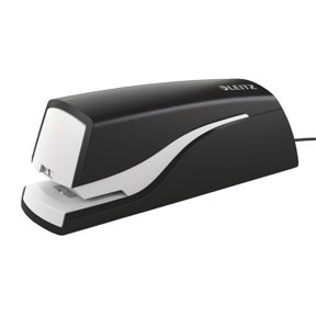 Leitz 5532 Electric Stapler, 10-sheet capacity, black