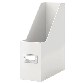 Leitz Magazine Holder Click&Store WOW A4 white