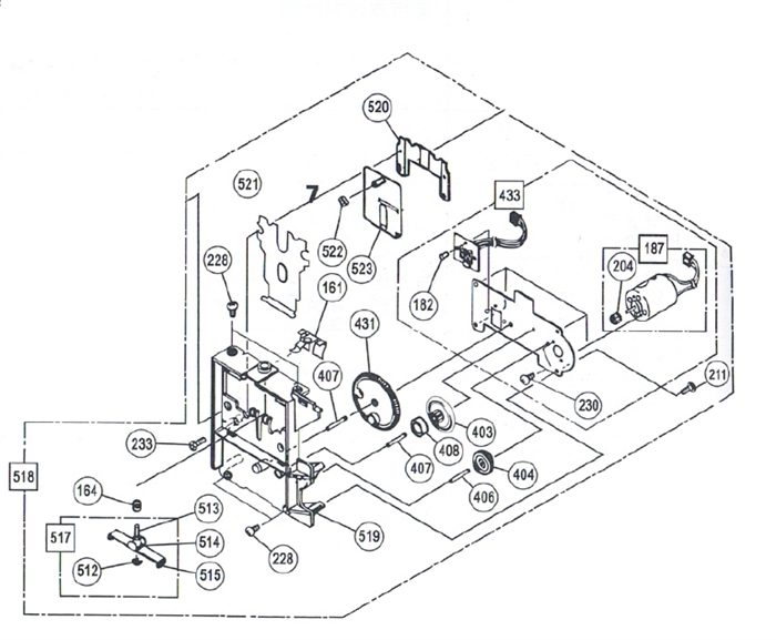 M1000 spare parts Pack - 518