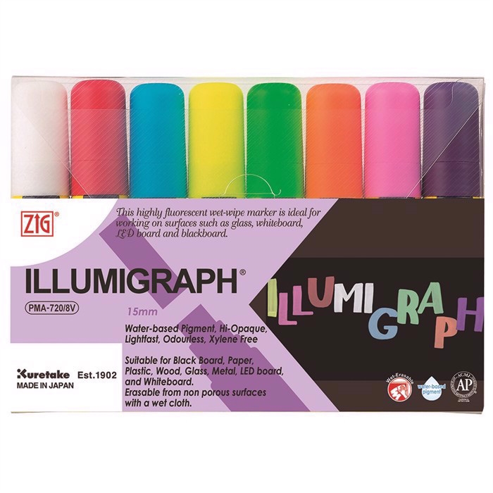 ZIG Marker Illumigraph 15mm 8 - case