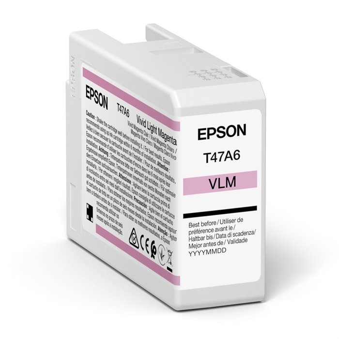 Epson Vivid Light Magenta 50 ml ink cartridge T47A6 - Epson SureColor P900