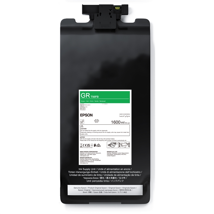 Epson Green T56FB - 1600 ml ink bag