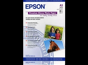 Epson Premium Glossy Photo Paper 255 g/m², A3, 20 sheets