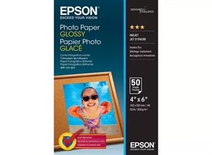 Epson Photo Paper Glossy 200 g/m² - 10x15cm - 50 sheets