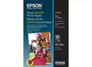 Epson Value Glossy Photo Paper 183 g/m² - 10x15cm - 20 sheets