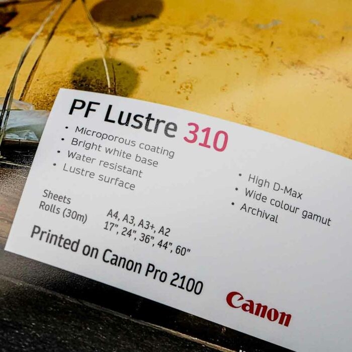 Fotospeed PF Lustre 310 g/m² - 36" x 30 meters