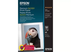 Epson Premium Glossy Photo Paper 255 g/m² - A4 - 50 sheets