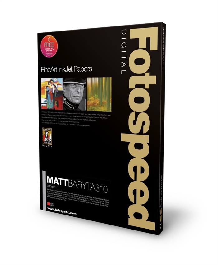 Fotospeed Matt Baryta 310 g/m² - A2, 25 sheets